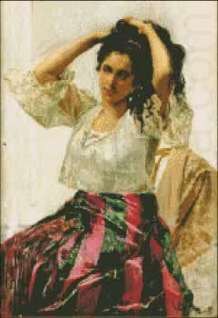 Juan Luna Una Mestiza china oil painting image